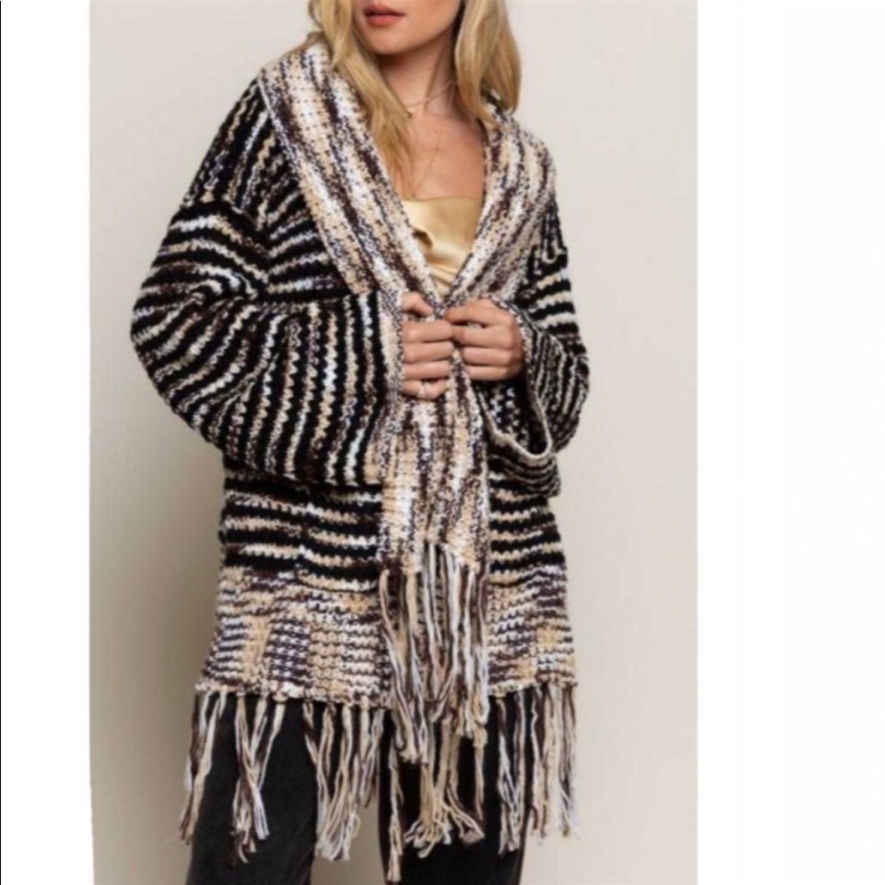 Fringe Cardigan